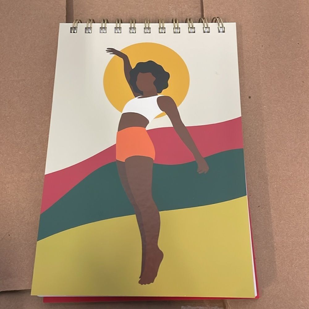 3/$15 New Eccolo unique Women empowering 6x8 in spiral notebook school notepad